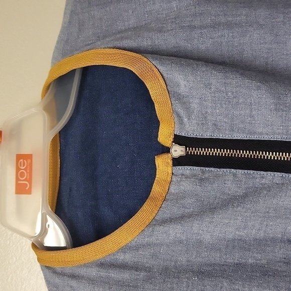 Handmade Reversible fleece-liked cotton fabric and denim zipper  Front clossure - Picture 9 of 13